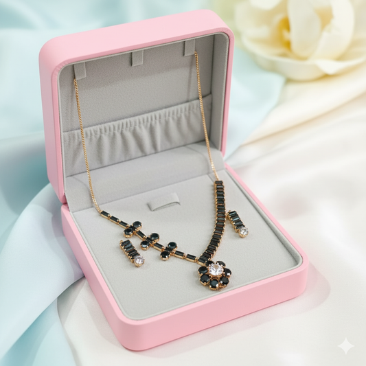 💖 Timeless Allure Necklace &amp; Earrings 💖