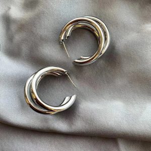 🤘Oval Hoop Earrings🎁