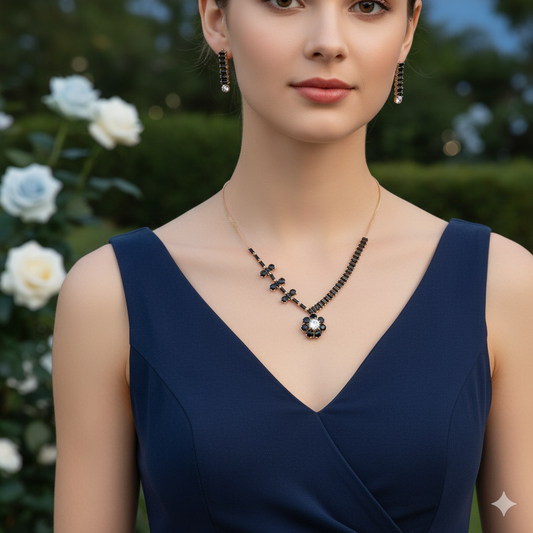 💖 Timeless Allure Necklace &amp; Earrings 💖