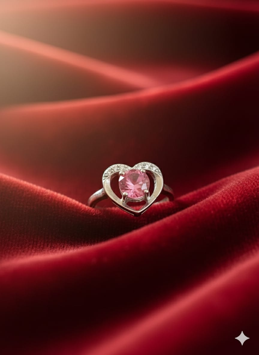 Pink Heart Promise Ring 💖💍