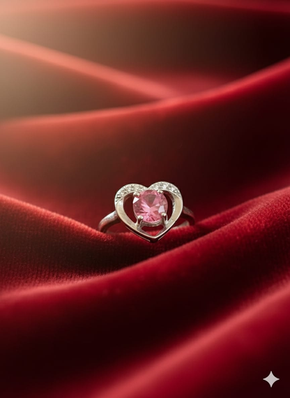 Pink Heart Promise Ring 💖💍